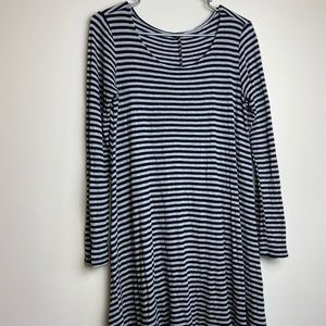 Grey/Black Strip Tunic